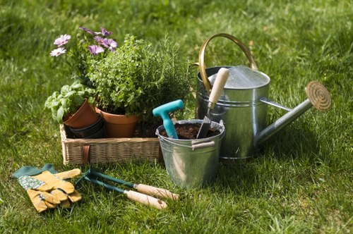 Planning layout for a garden renovation in Honoroak