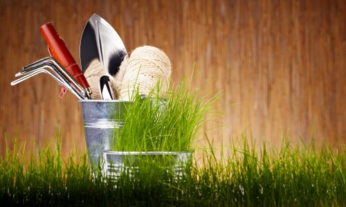 Honoroak lawn care maintenance tools and fresh turf